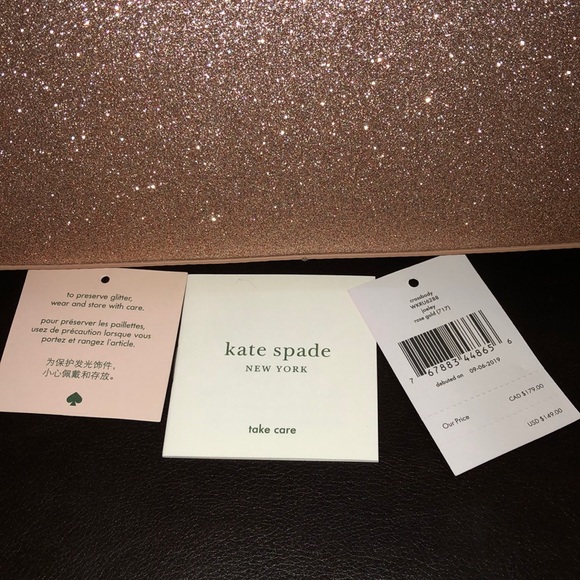 Kate spade joeley crossbody in rose gold 👜HP👜 - Picture 6 of 6